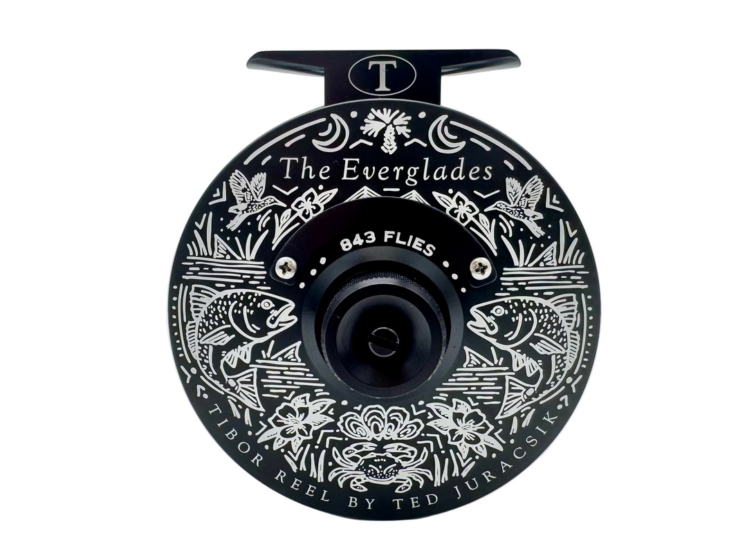 Tibor Everglades Frost Black w/Bre Drake - 843Flies Charleston Art