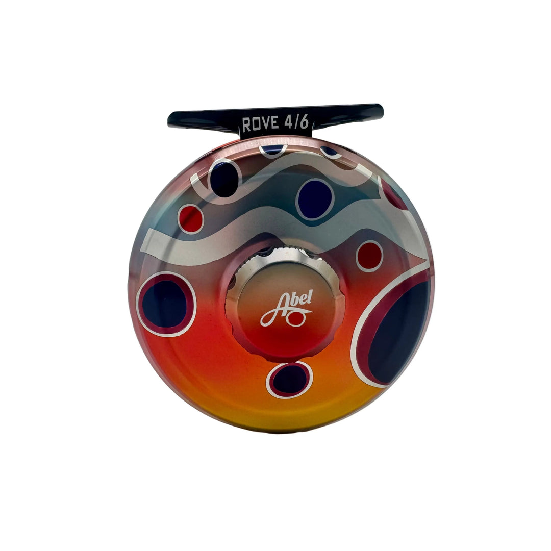 Abel Rove 4/5/6 - Abstract Brown w/ Abstract Brown Drag Knob w/ Ebony Wood Handle (IN STOCK)