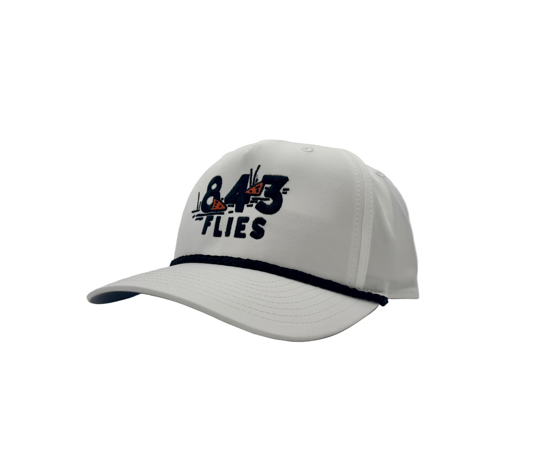 843 Hat - Spottail - "El Classico" - White