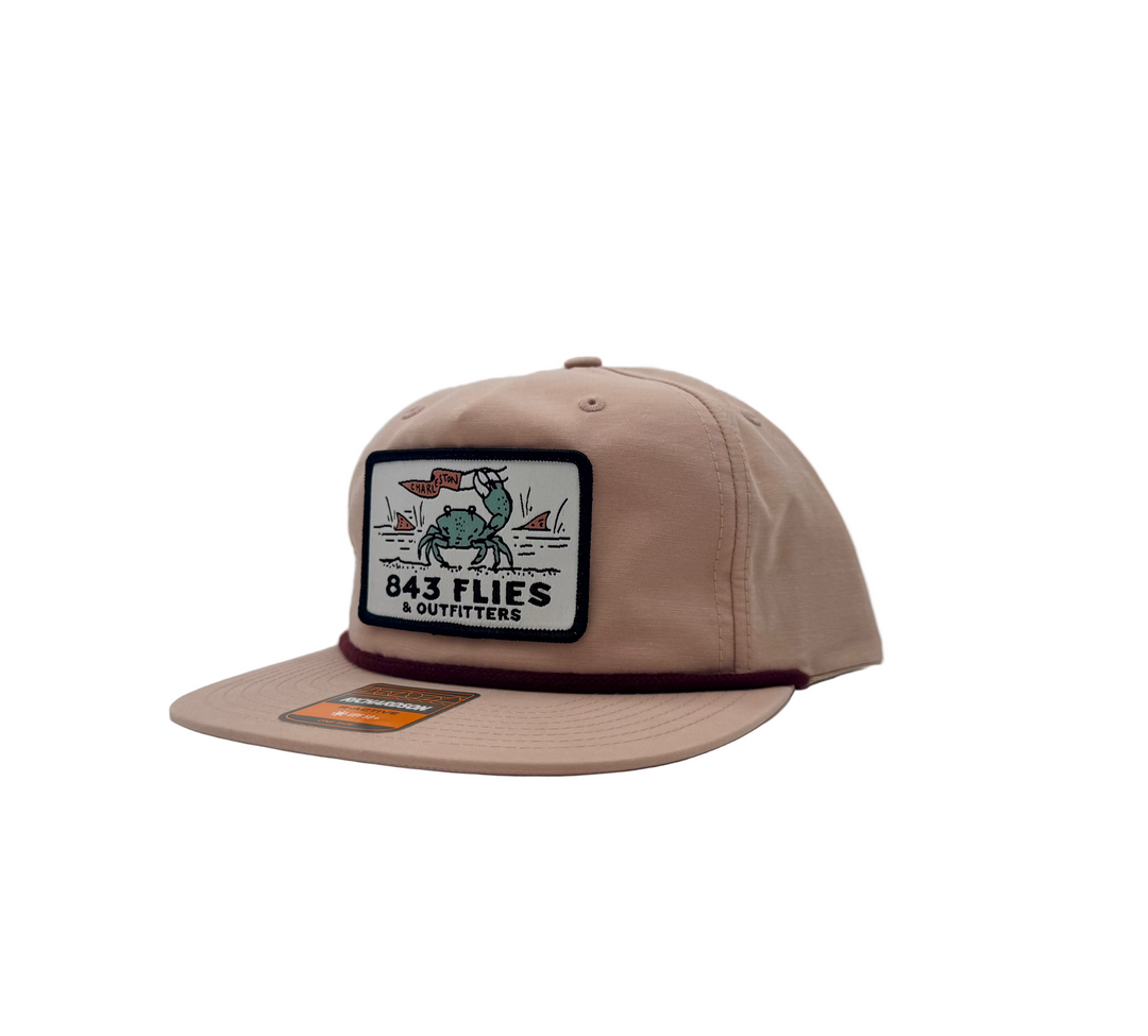 843 Hat - Pablo Escobarred Hat - King Fiddler - Salmon