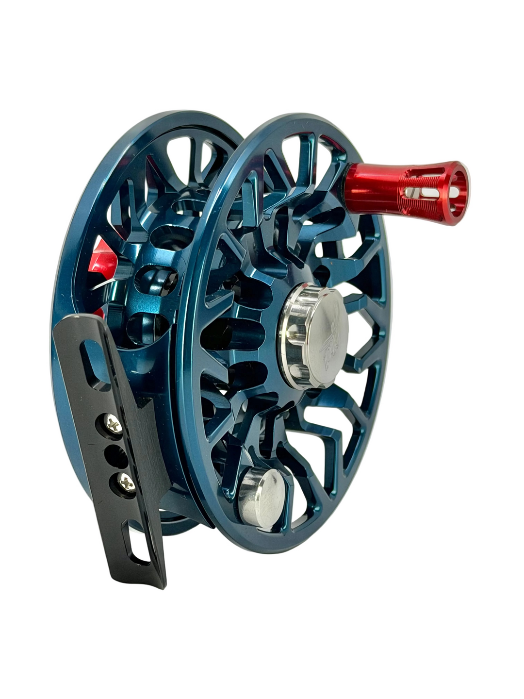 Abel SDS 7/8 Ported - Deep Blue wRed Drag Knob & Handle (IN STOCK)(CUTSOM)