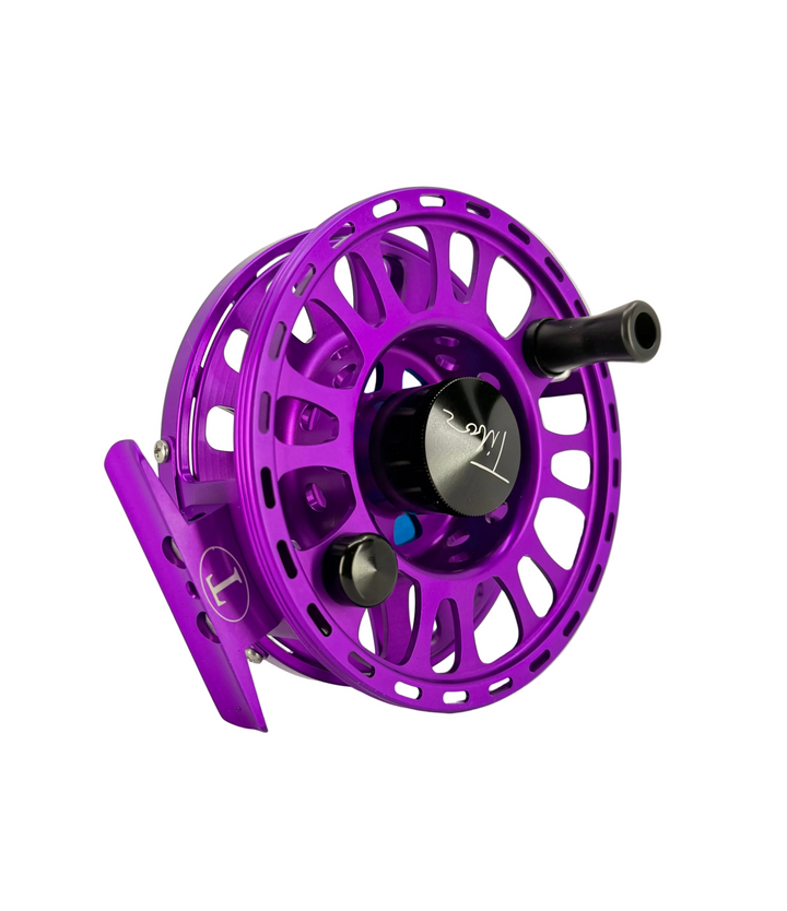 Tibor Sig Series 9/10 - Frost Violet w/Aqua Hub (NEW IN STOCK)