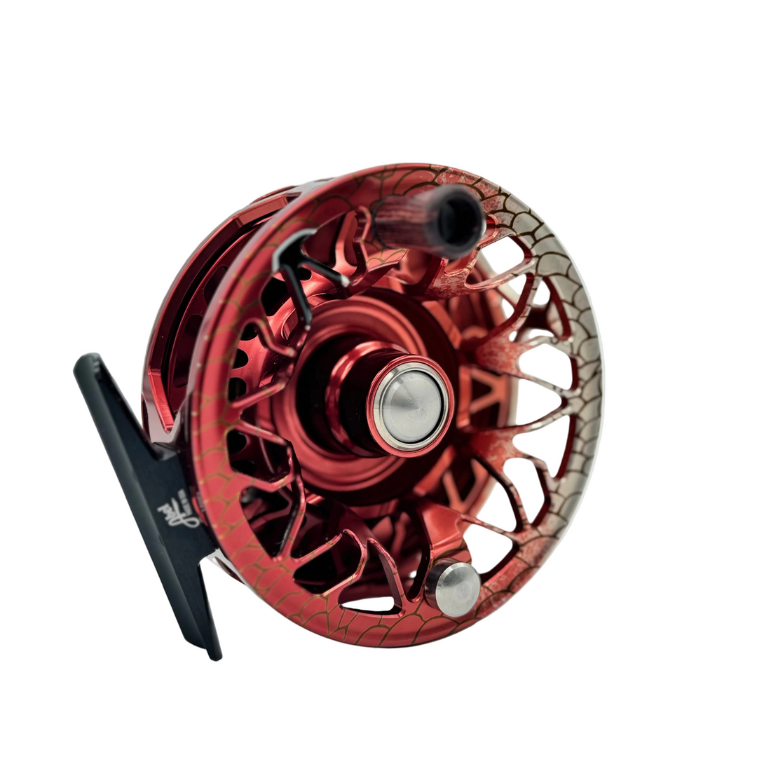 Abel Rove 4/6 Solid - Redfish w/ Rosewood Handle (IN STOCK)