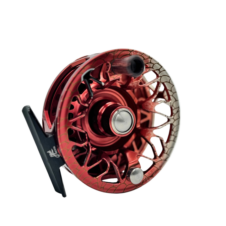 Abel Rove 4/6 Solid - Redfish w/ Rosewood Handle (IN STOCK)