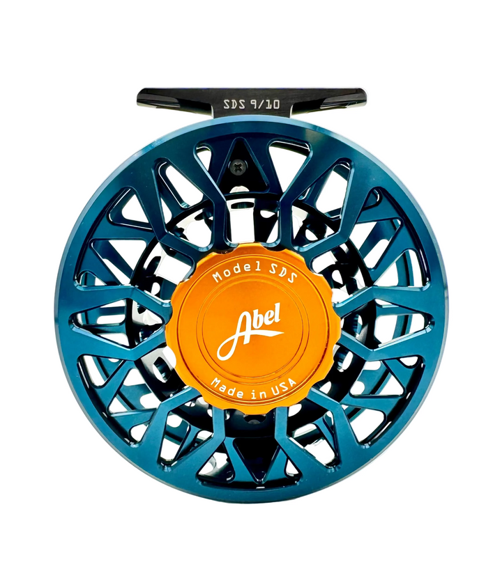 Abel SDS 9/10 - Ported Deep Blue w/ Bronze Drang Knob w/ Walnut Handle (IN STOCK)