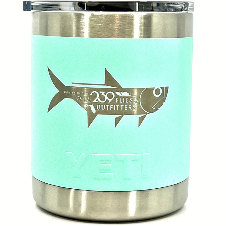 Yeti X 239 Flies 10oz Rambler lowball w/ magslider lid