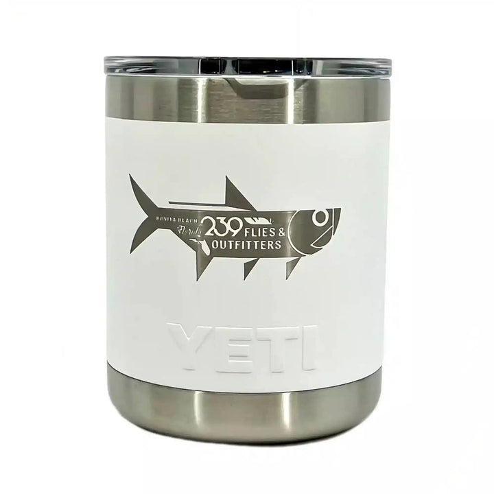 Yeti X 239 Flies 10oz Rambler lowball w/ magslider lid