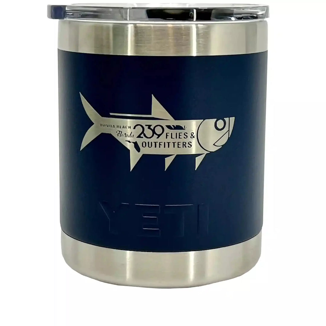 Yeti X 239 Flies 10oz Rambler lowball w/ magslider lid