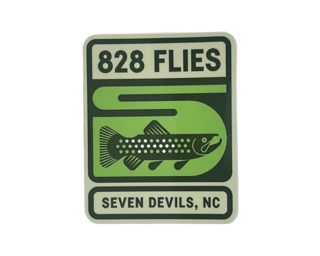 828 Watauga Brown Sticker