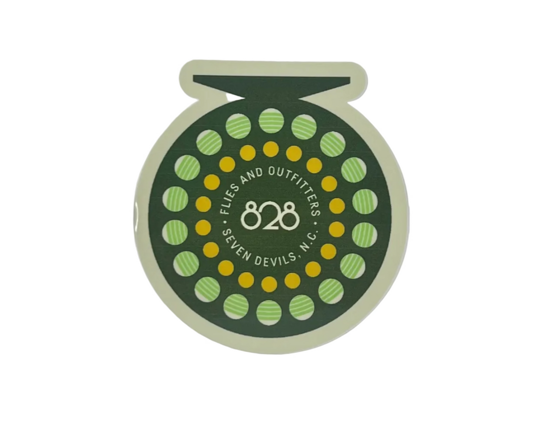 828 Reel Sticker