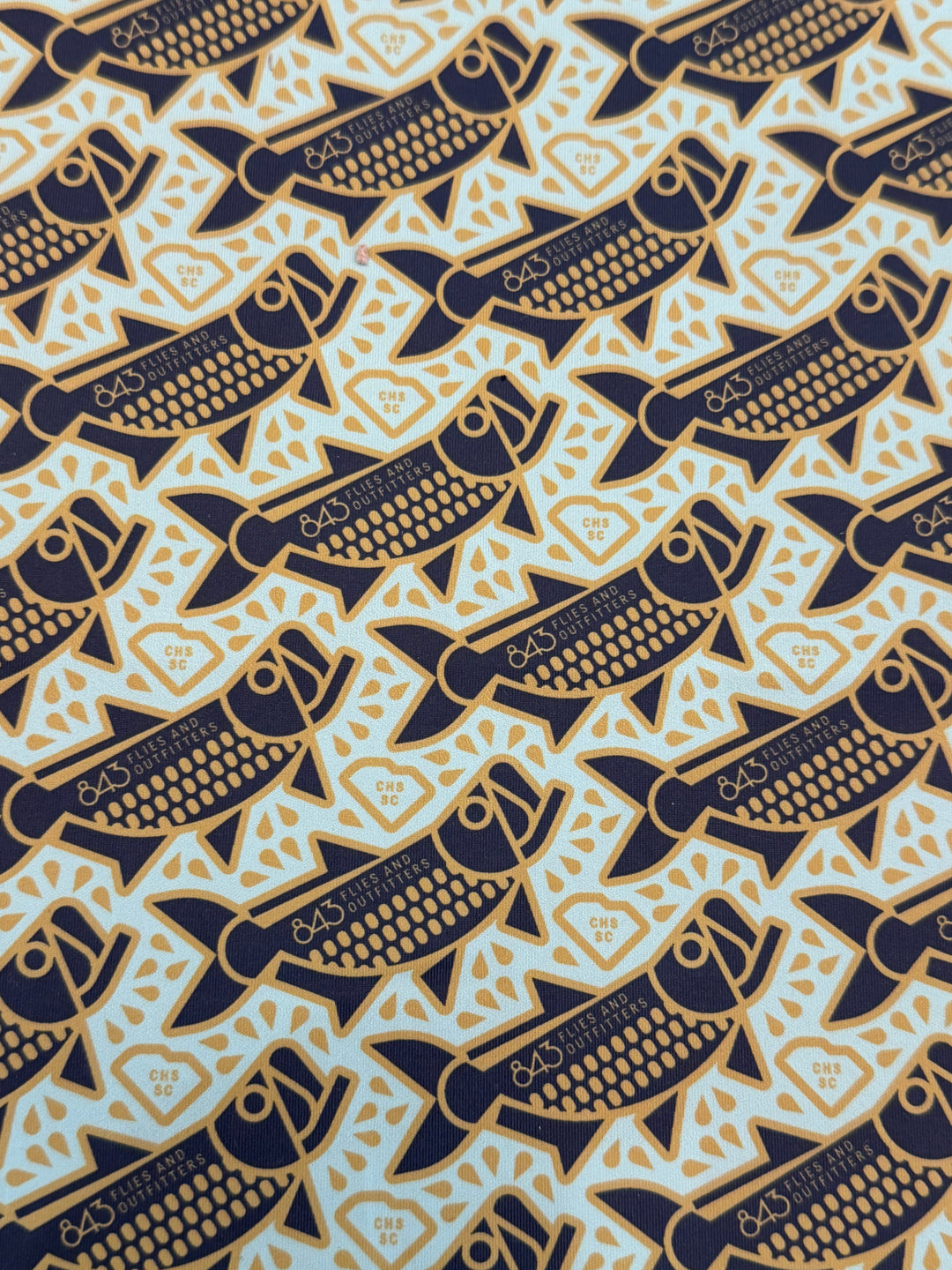 843 Flies Sun Mask - "Lowcountry Luxury"