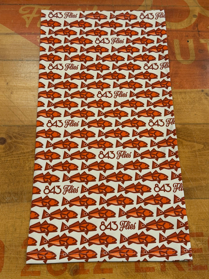 843Flies Sun Mask - Red Runner