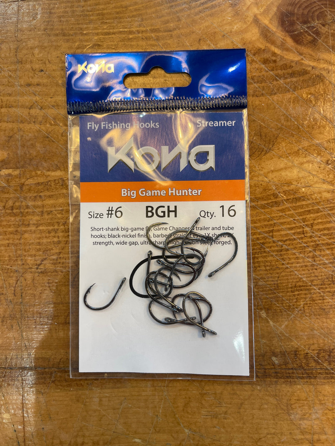 Kona - Big Game Hunter Hooks