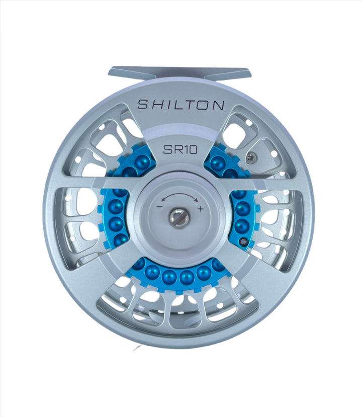 Shilton SR 10 - Titanium w/ Turquoise Drag Disk  (IN STOCK)