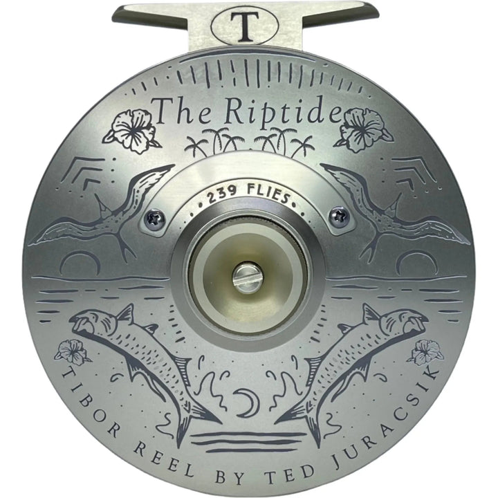 Tibor Riptide Satin Gold - 239Flies x Bre Drake Tarpon Art (VERY LIMITED - IN STOCK)