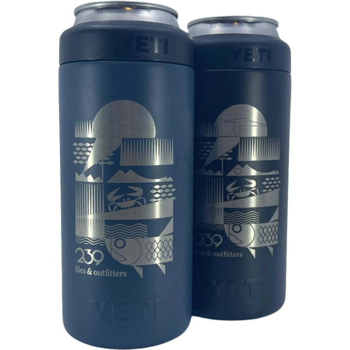 Yeti X 239 Flies 12oz Colster SLIM CAN INSULATOR - ENP