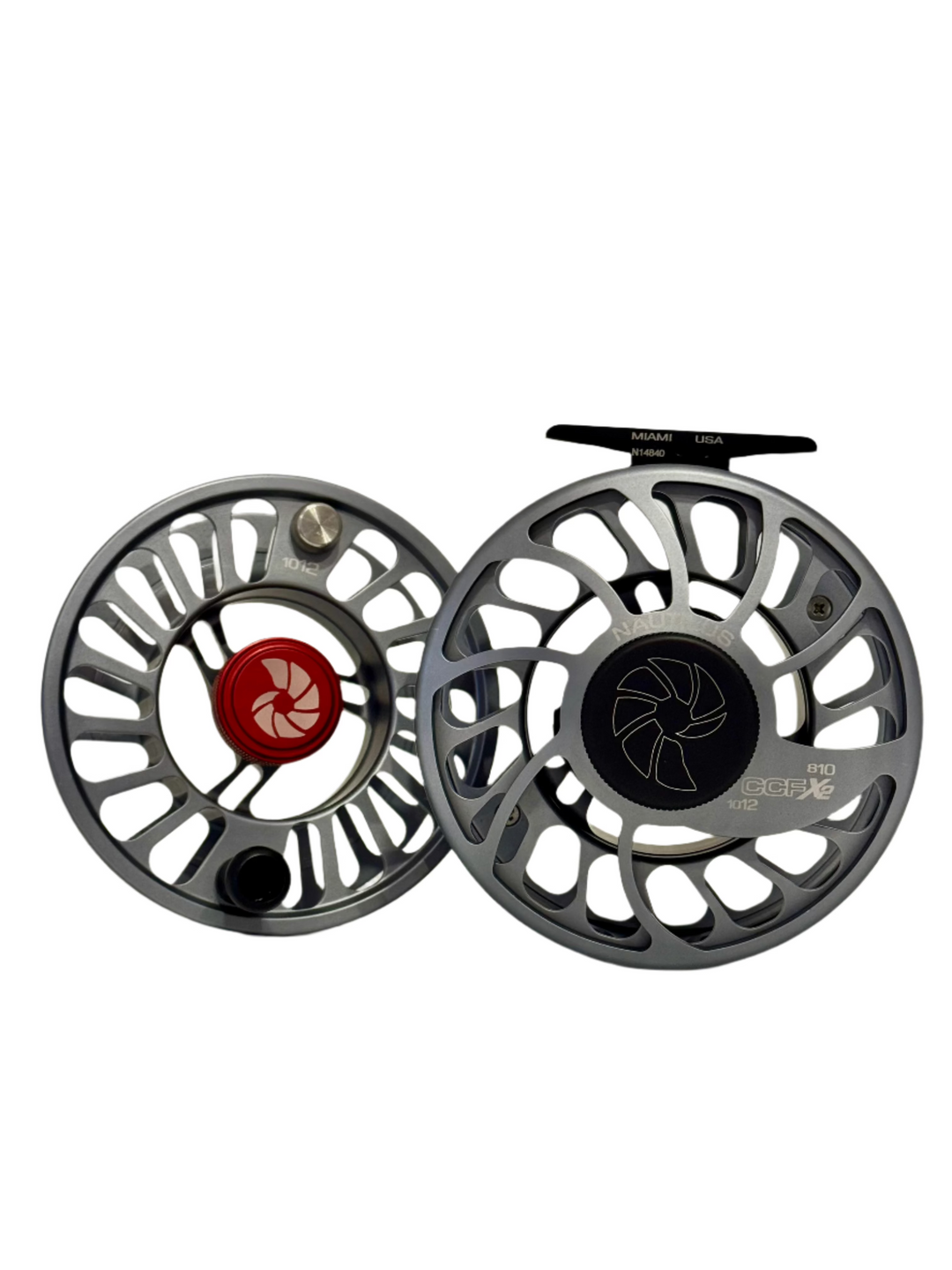 Nautilus - CCF X2 - 8/10 Reel - Storm Grey w/Additional 10/12 Storm Grey Spare Spool (CUSTOM IN STOCK)