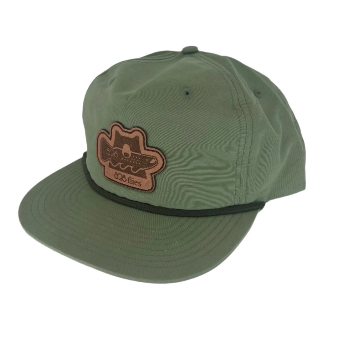 828 Pablo Escabarred Hackle Hat - Smokey Da Bear