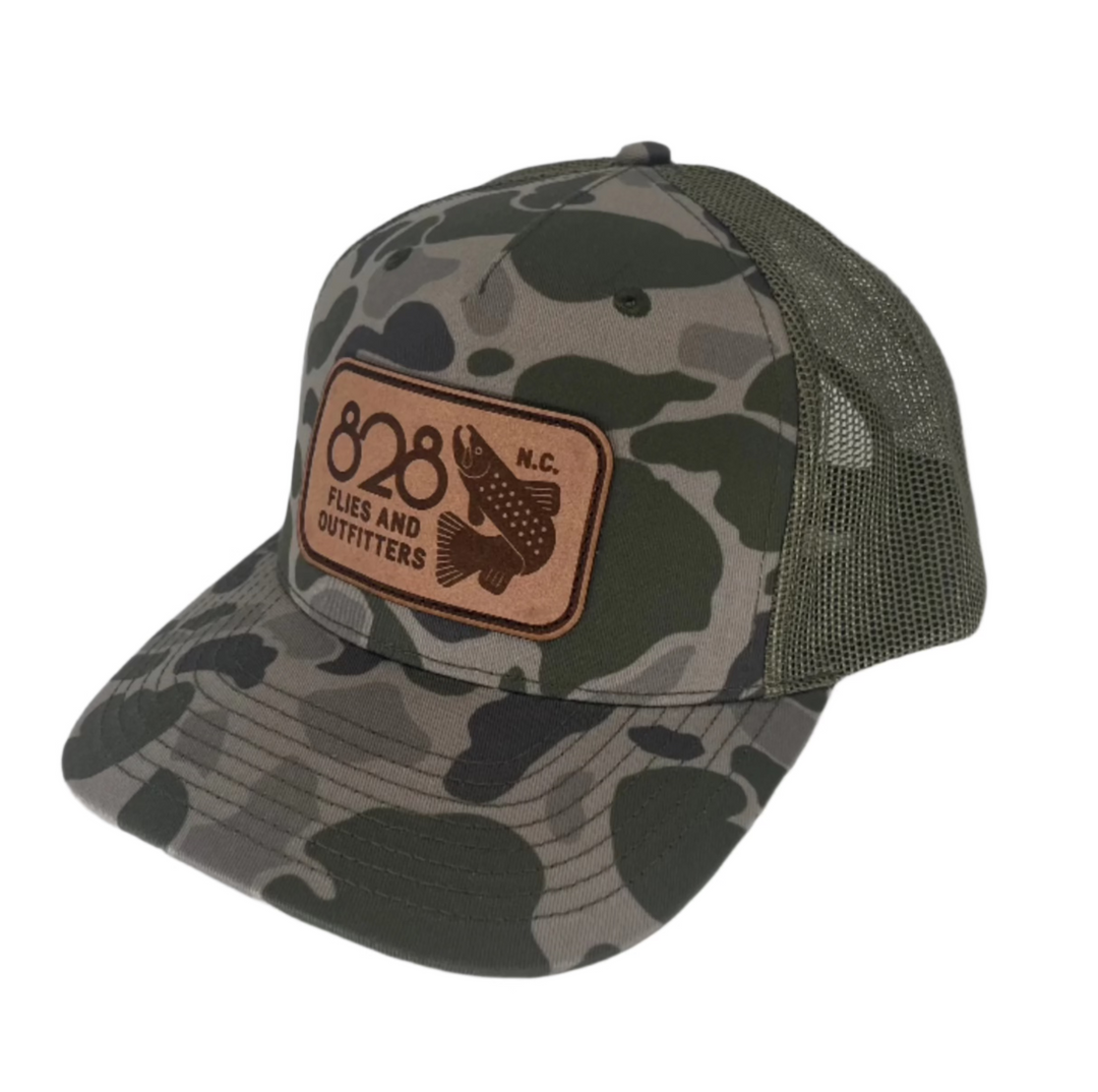 828 Trucker Hat - Camo Free Jumper