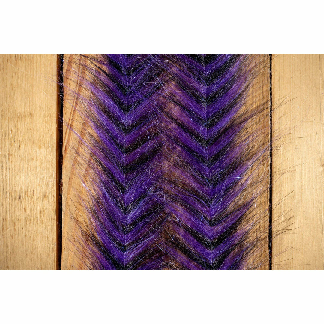 RD Polar Fiber Brush 3" - Purple & Black