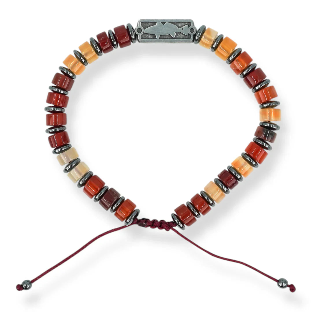 Sight Line Provisions - Redfish + Red Agate Beads (New)