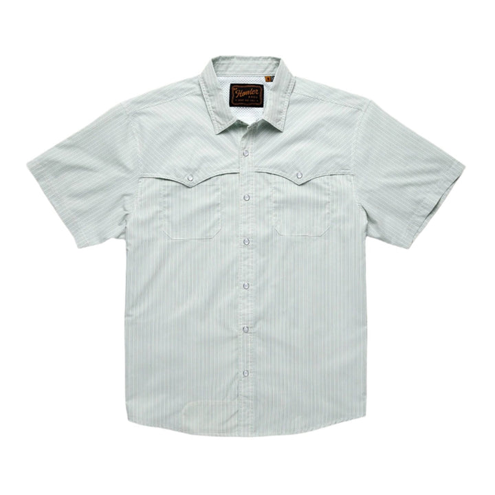 Howler Bros Open Country Tech Shirt - Pecos Stripe : Dove