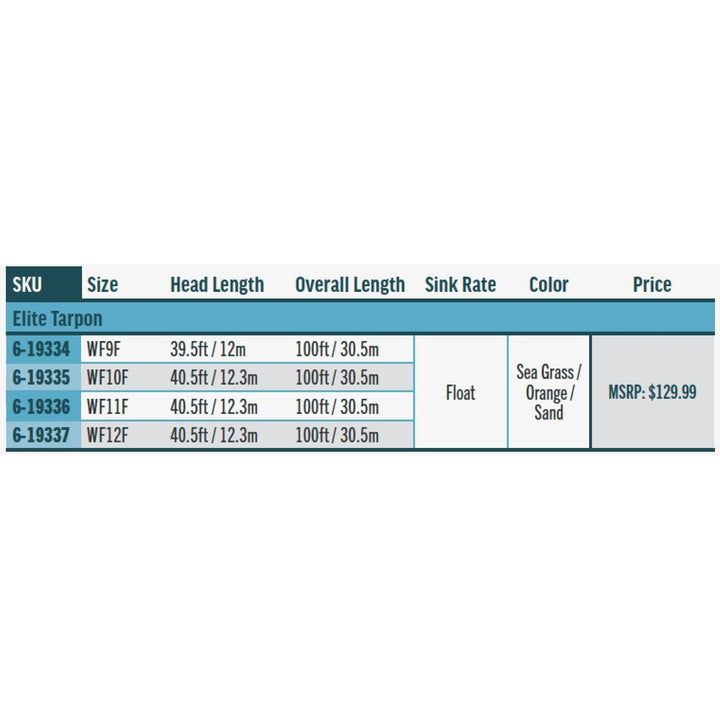 RIO Elite Tarpon Taper