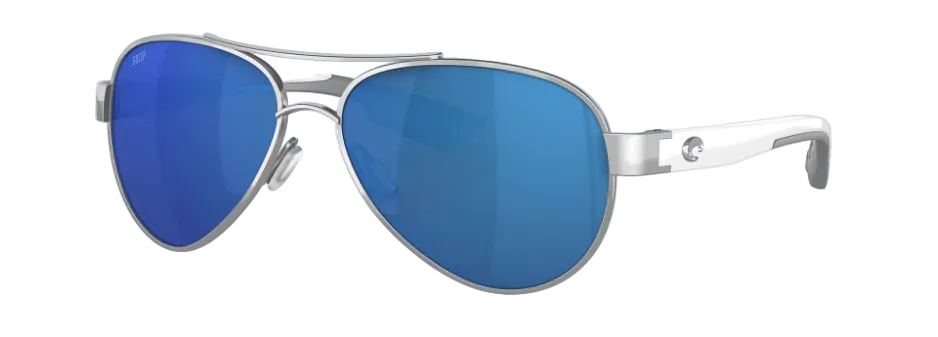 Costa - LORETO, Palladium, Blue Mirror Polarized Plastic (NEW IN STOCK)