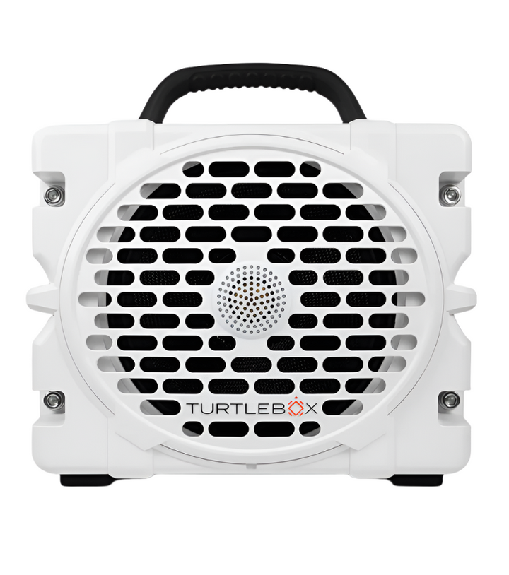 Turtle Box Grande - White - Black Handle (IN STOCK) (SHIPPING COST UPWARDS OF $50)