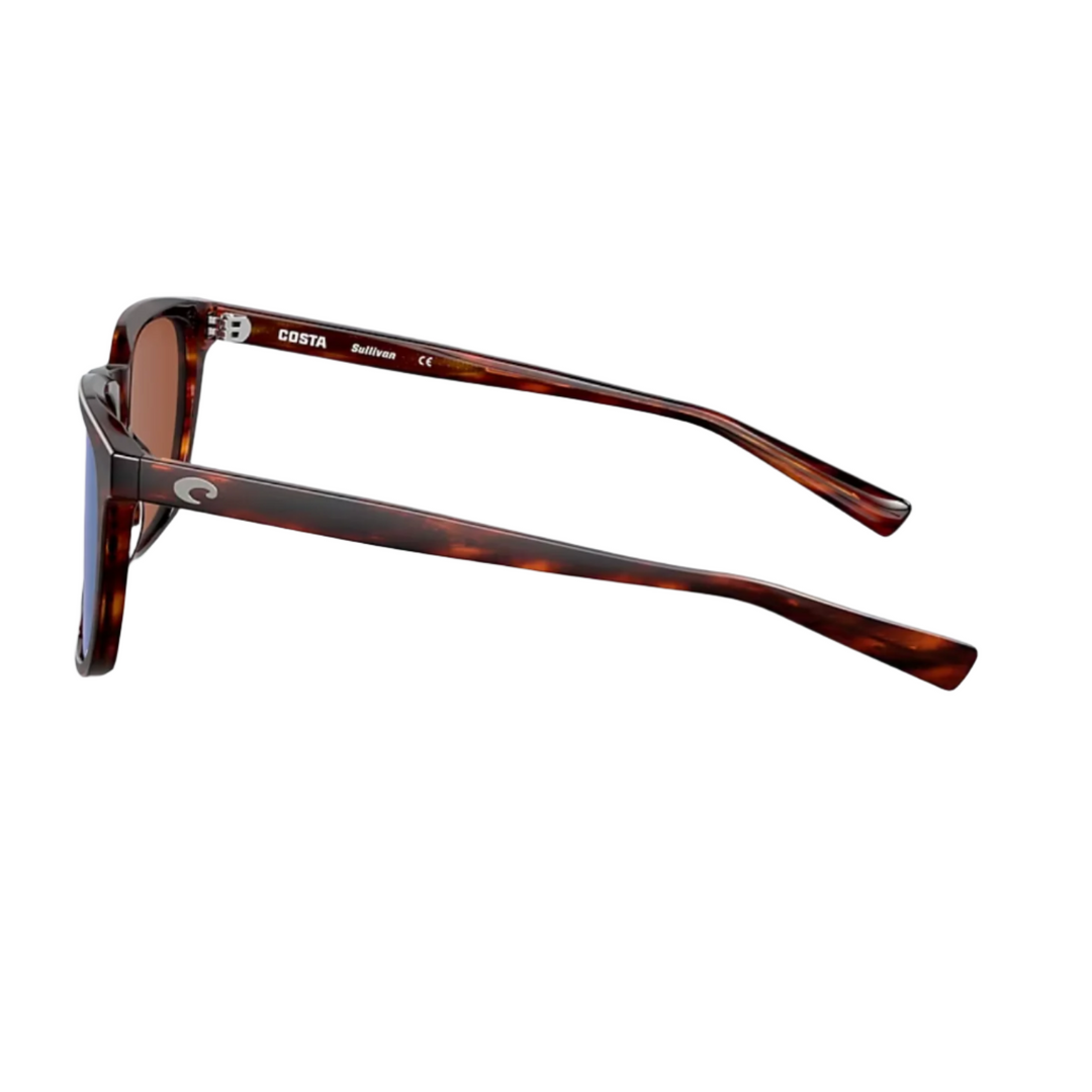 Costa - SULLIVAN, Matte Tortoise, Green Mirror Polarized Glass (IN STOCK)