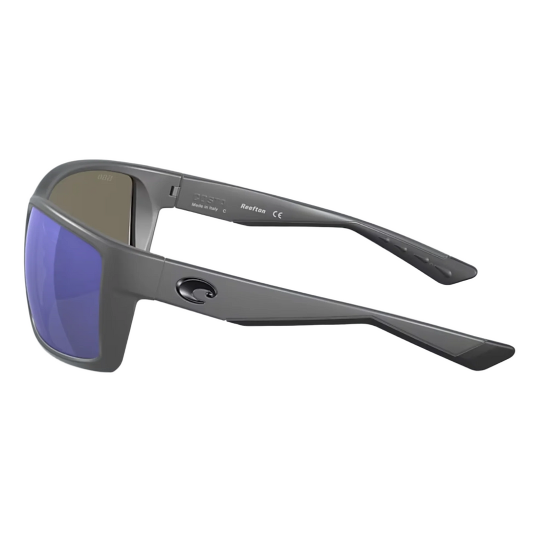 Costa - REEFTON, Matte Gray, Blue Mirror Polarized Glass (IN STOCK)