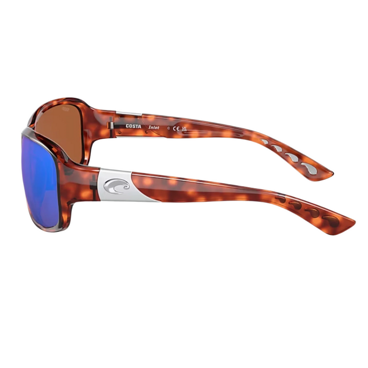 Costa - Inlet, Tortoise, Green Mirror Polarized Polycarbonate (IN STOCK)