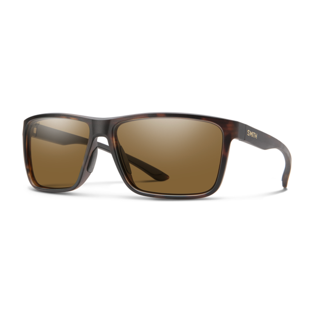 Smith Riptide - Matte Tortoise + ChromaPop Polarized Brown Lens (IN STOCK)