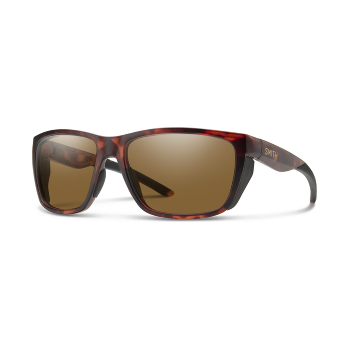 Smith Longfin - Matte Tortoise + ChromaPop Polarized Brown Lens (IN STOCK)