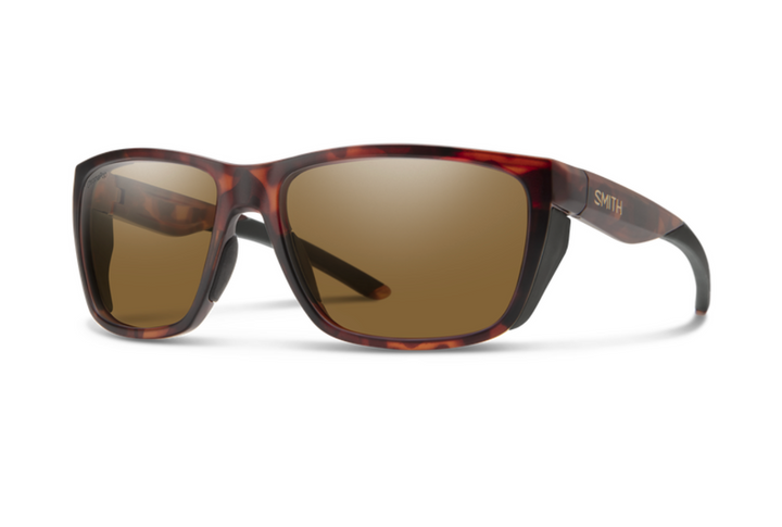 Smith Longfin - Matte Tortoise + ChromaPop Polarized Brown Lens (IN STOCK)