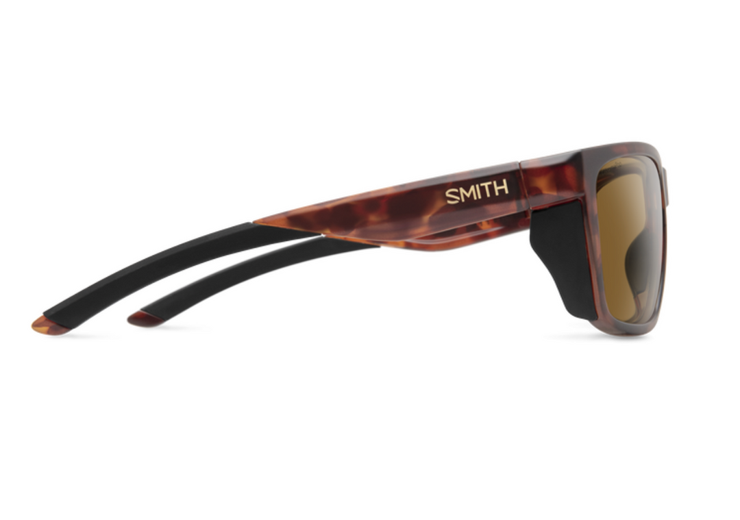 Smith Longfin - Matte Tortoise + ChromaPop Polarized Brown Lens (IN STOCK)