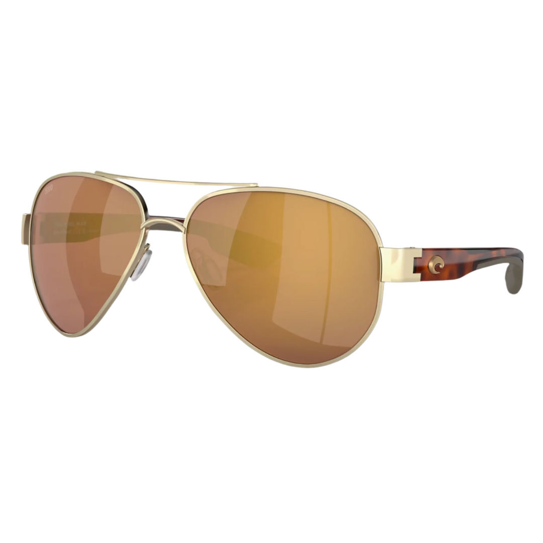 Costa - SOUTH POINT, Brushed Gold, Gold Mirror Polarized Glass (IN STOCK)