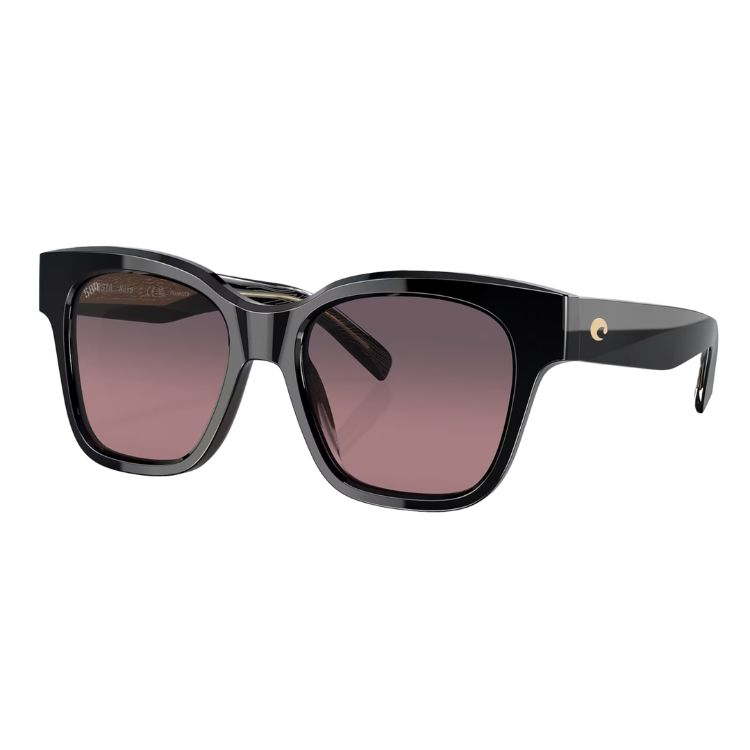 Costa - NUSA, Black, Rose Gradient Polarized Glass (IN STOCK)