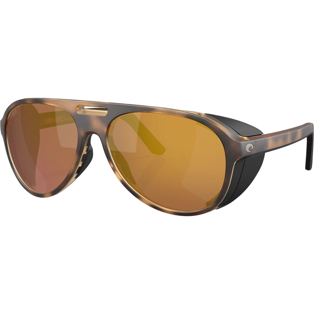 Costa - Grand Catalina, Matte Tortoise w/Gold Mirror Polarized Glass (NEW)