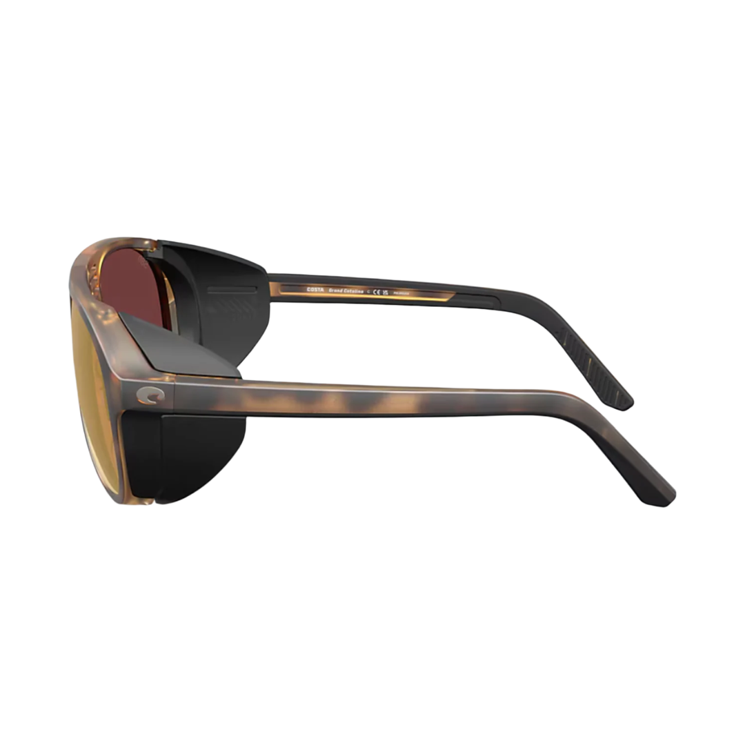 Costa - Grand Catalina, Matte Tortoise w/Gold Mirror Polarized Glass (NEW)