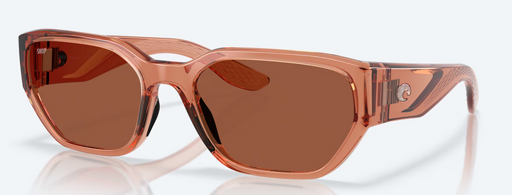 Costa - Clemente, Translucent Pink Sands w/Copper Polarized Polycarbonate (NEW)