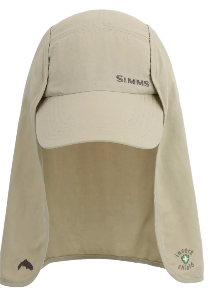 Simms Bugstopper SunShield Cap - Stone