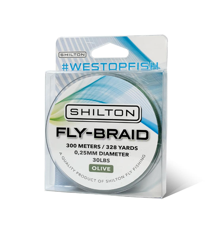 SHILTON FLY BRAID 300 METERS - OLIVE