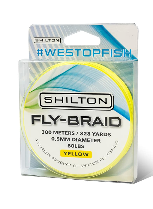 SHILTON FLY BRAID 300 METERS - YELLOW