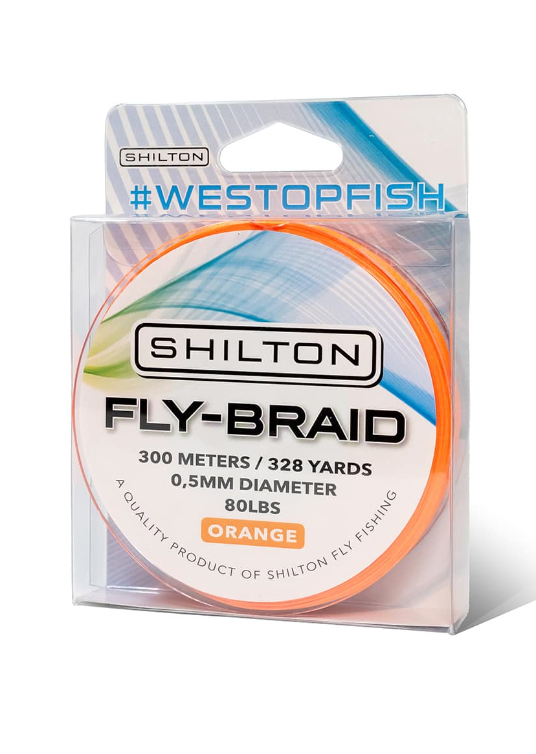 SHILTON FLY BRAID 300 METERS - ORANGE