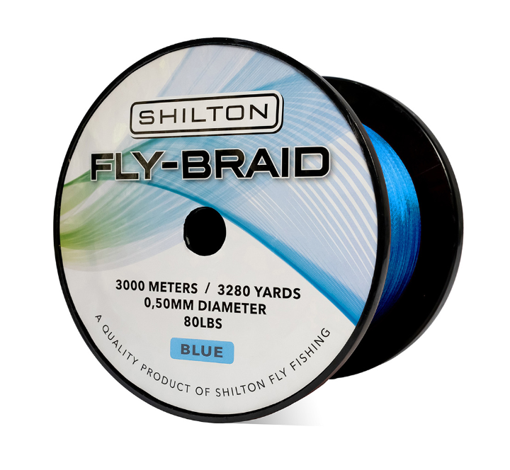 Shilton 80LBS FLY BRAID  - Blue