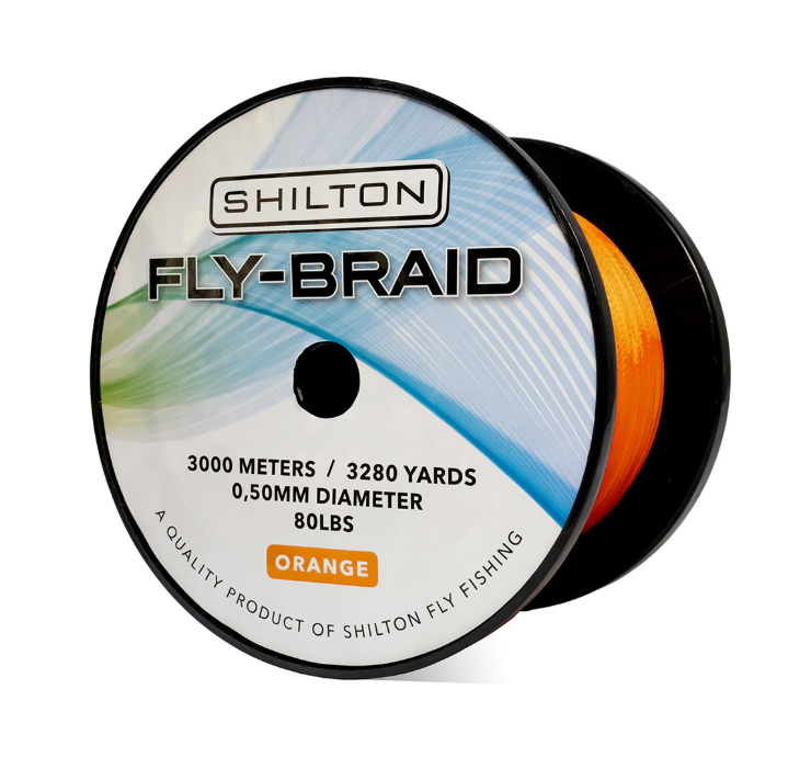 Shilton Fly-X Braid 80lb - Orange