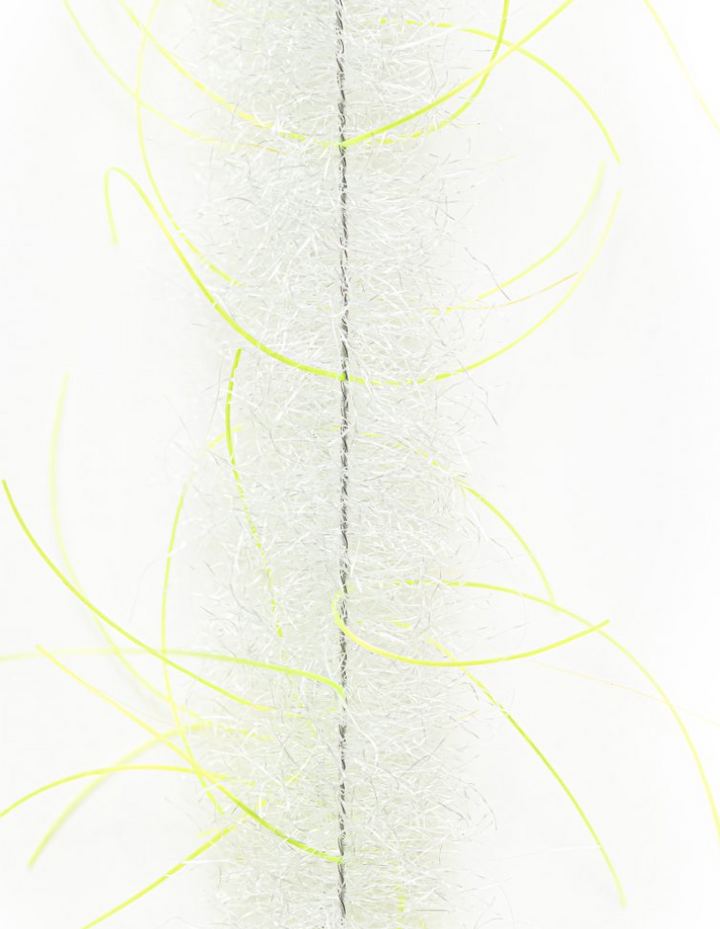 EP Wooly Critter Brush .50" - Chartreuse & White