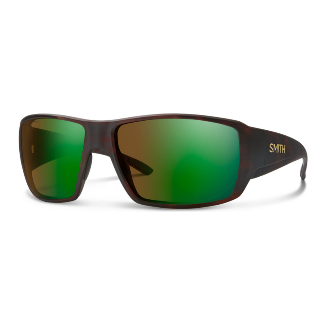 Smith Guide's Choice XL - Matte Tortoise + ChromaPop Glass Polarchromic Brown Green Mirror Lens (IN STOCK)