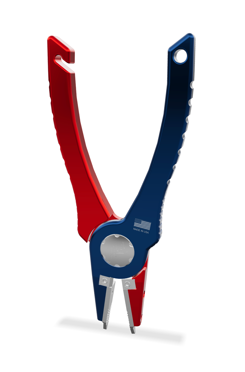 Abel Pliers - Deep Blue & Red
